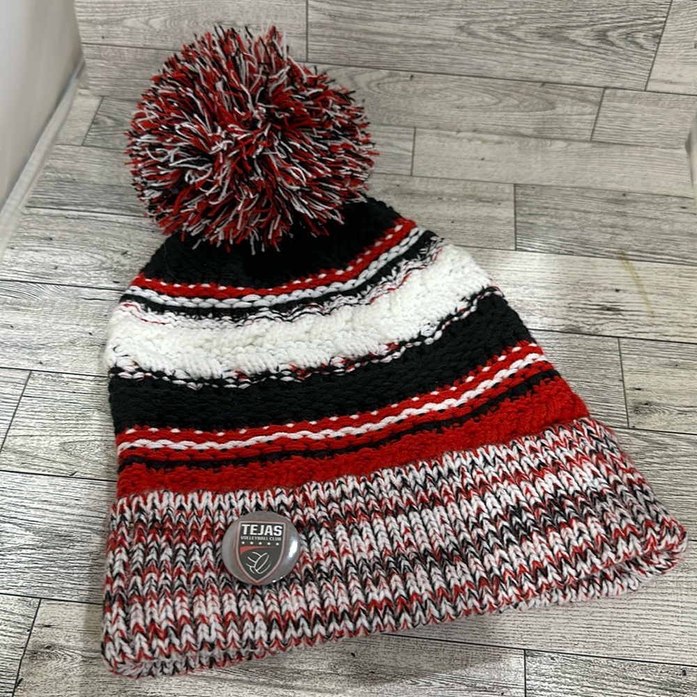 Texas volleyball club winter knitted beanie warm hat